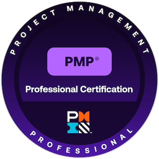 Project Management Professional (PMP) badge